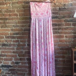 Victoria’s Secret printed maxi length dress